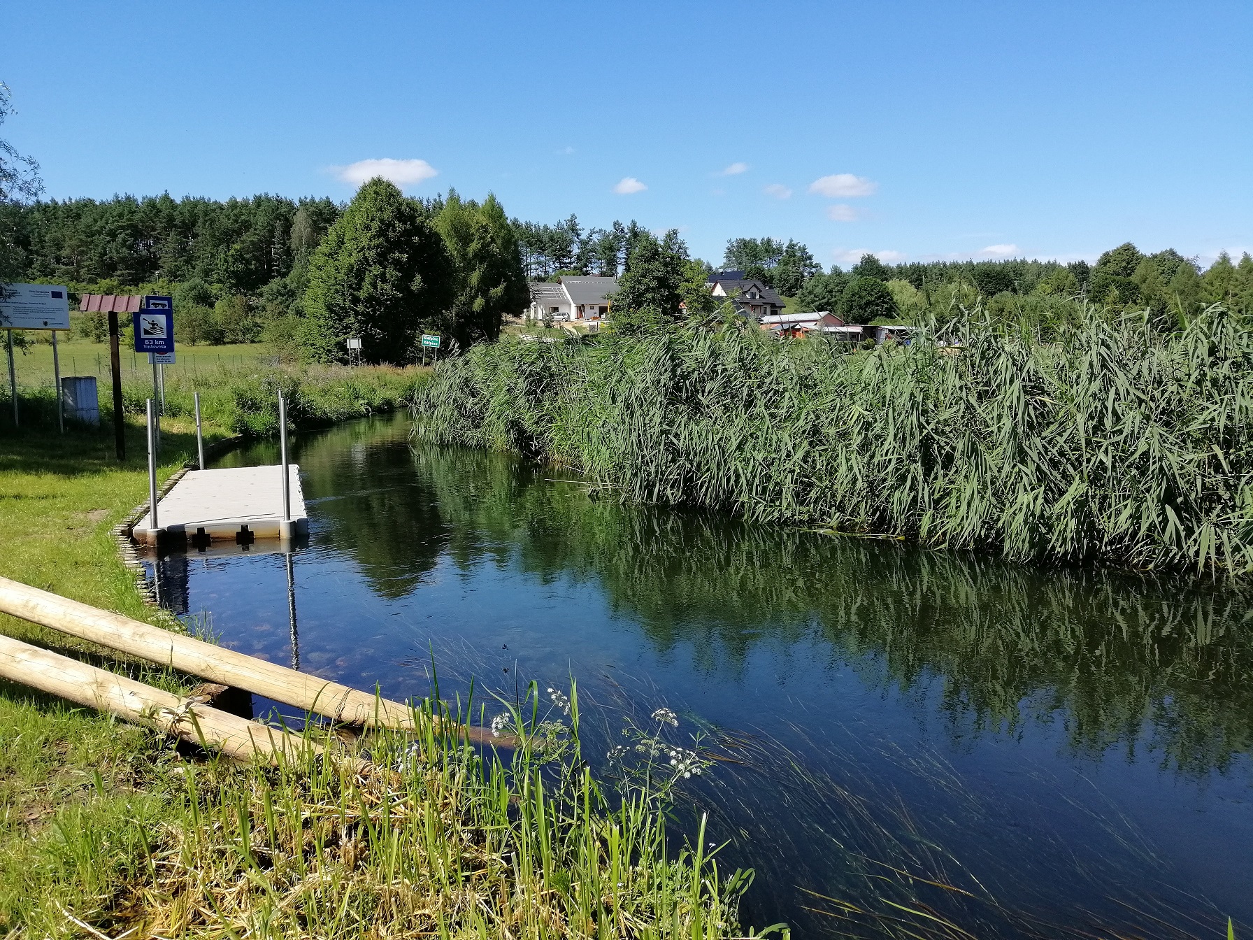 Przystań Trątkownica – nowe miejsca na rzece Raduni