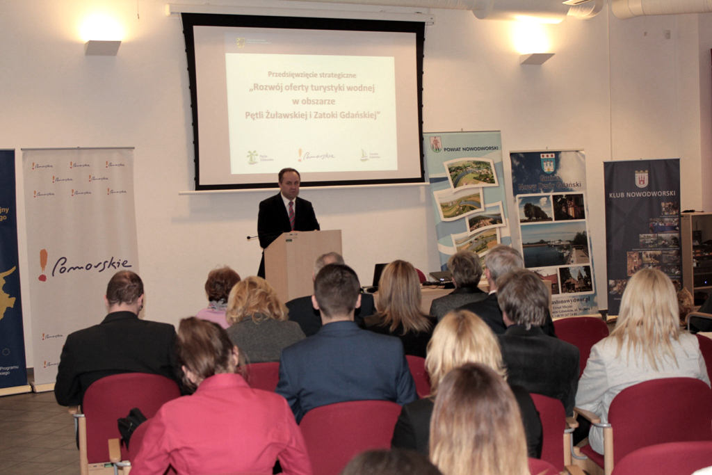 Konferencja dot. przedsięwzięcia strategicznego „Rozwój oferty turystyki wodnej w obszarze Pętli Żuławskiej i Zatoki Gdańskiej”