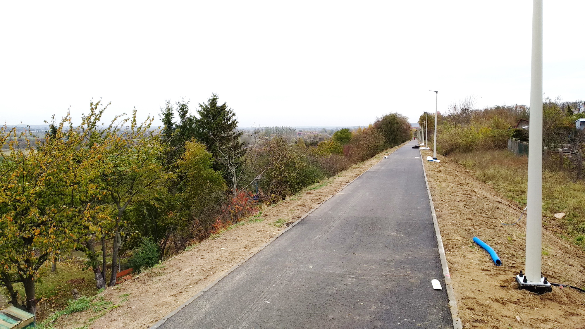 Miasto Kwidzyn: droga rowerowa na szlaku byłej wąskotorówki już prawie gotowa