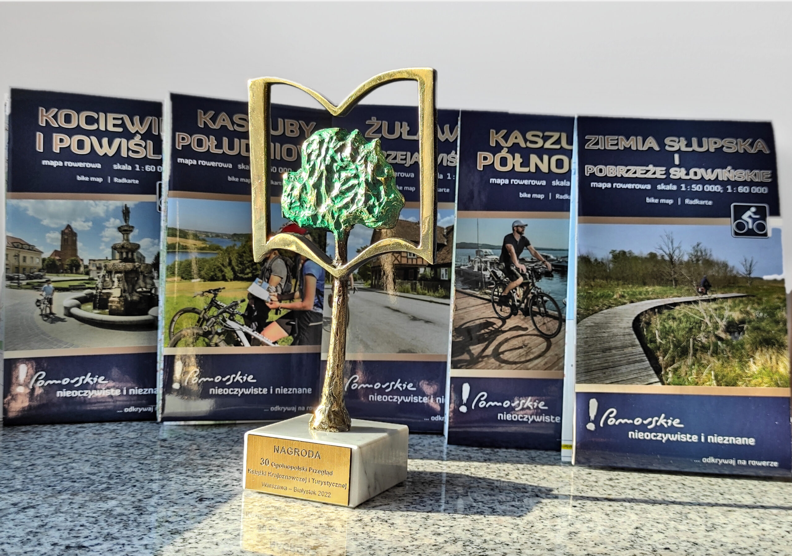 Pomorskie mapy rowerowe nagrodzone na 30-tym Ogólnopolskim Przeglądzie Książki Krajoznawczej i Turystycznej