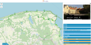 Interaktywna mapa ptr.pomorskie.eu Pomorskie Trasy Rowerowe